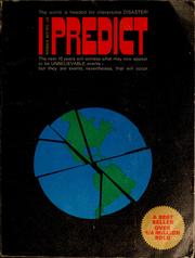 Cover of: I predict by Salem Kirban