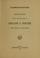 Cover of: Selections from the writings of Adelaide A. Procter
