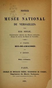 Notice du Musée national de Versailles by Musée national de Versailles