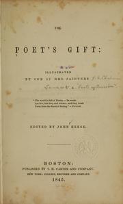 Cover of: The poet's gift: illustrated by one of her painters ...