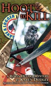 Cover of: Hoot to Kill