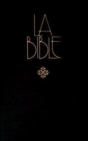 Front cover of French Catholic Bible by Unknown