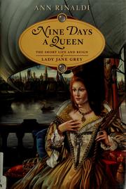 Cover of: Nine days a queen