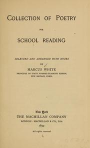 Cover of: Collection of poetry for school reading