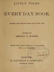 Cover of: Little folk's every day book