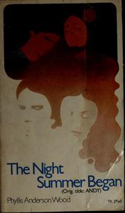 Cover of: The night summer began