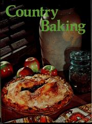Cover of: Country baking