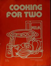 Cover of: Cooking for two