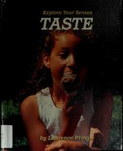 Cover of: Taste by Laurence P. Pringle
