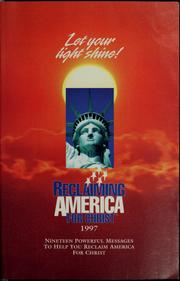 Cover of: Reclaiming America for Christ