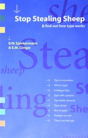 Cover of: Stop stealing sheep & find out how type works by Erik Spiekermann