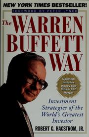 Cover of: The Warren Buffet way by Robert G. Hagstrom