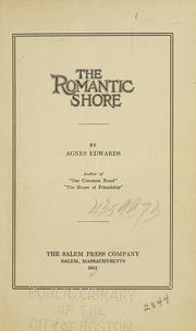 Cover of: The romantic shore | Agnes Rothery