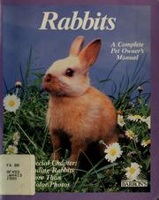 Cover of: Rabbits by Monika Wegler