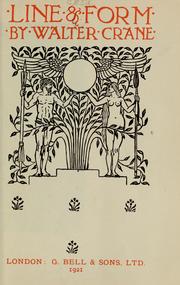 Cover of: Line & form by Walter Crane