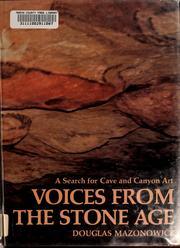 Cover of: Voices from the stone age: a search for cave and canyon art