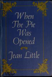 Cover of: When the pie was opened: poems