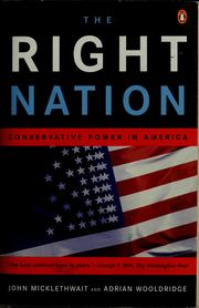Cover of: The right nation by John Micklethwait