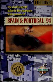 Cover of: Spain & Portugal 1994 by A. Hoyt Hobbs