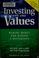 Cover of: Investing with your values