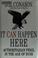 Cover of: It can happen here