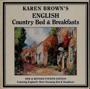 Cover of: Karen Brown's English country bed & breakfasts