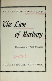 Cover of: The Lion of Barbary