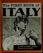 Cover of: The First Book of Italy