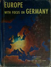 Cover of: Europe