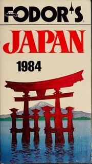 Cover of: Fodor's Japan, 1984