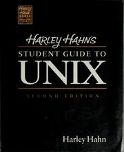 Cover of: Harley Hahn's student guide to Unix