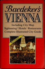 Cover of: Baedeker's Vienna by Gerda Rob