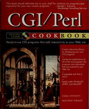 Cover of: The CGI/Perl cookbook