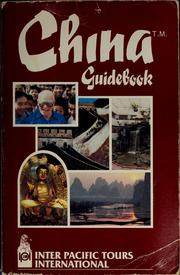 Cover of: The China guidebook