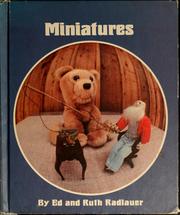 Cover of: Miniatures by Ed Radlauer
