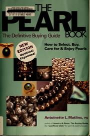 Cover of: The pearl book | Antoinette Leonard Matlins