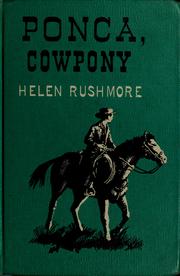 Cover of: Ponca by Helen Rushmore