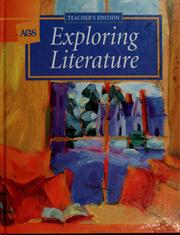 Cover of: AGS exploring literature by Ann C. Klimas