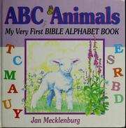 Cover of: ABC animals: my very first alphabet book