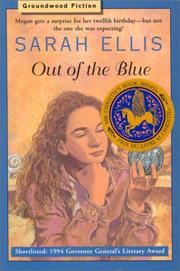 Cover of: Out of the Blue by Sarah Ellis