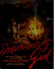 Cover of: Experiencing God: knowing and doing the will of God