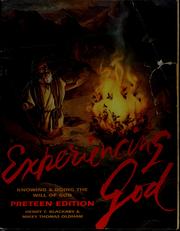 Cover of: Experiencing God by Henry T. Blackaby