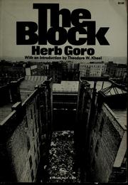 Cover of: The block