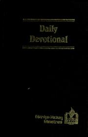 Cover of: Daily devotional by Marilyn Hickey