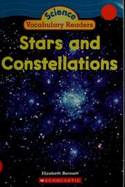 Cover of: Stars and constellations