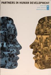 Cover of: Partners in human development by United Nations. Development Programme.
