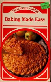 Cover of: Baking Made Easy by J. Delgado-Figueroa