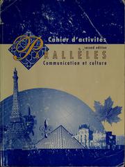 Cover of: Cahier d'activités Parallèles: communication et culture