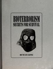 Cover of: Bioterrorism by Duncan Long