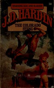 Cover of: The Colorado sting by J. D. Hardin